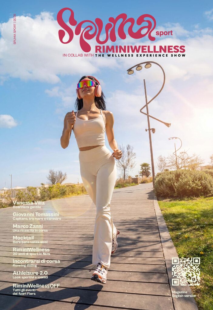 Copertina Spuma Sport maggio 2026, in collaborazione con RiminiWellness